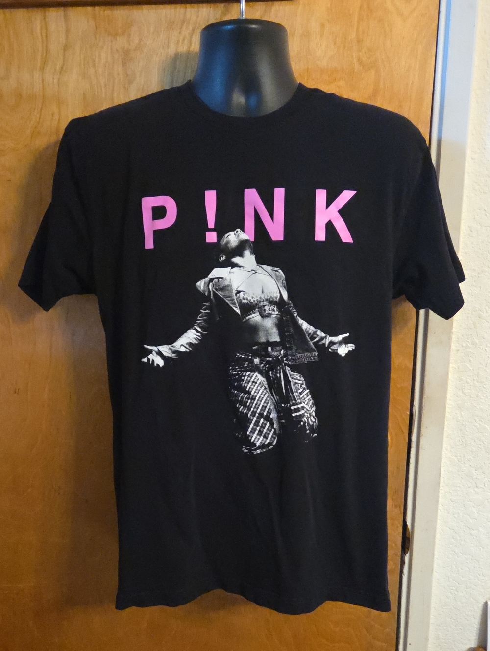 Pink P!nk 2023 Tour Summer Carnival Concert Black T-Shirt Adult Unisex Large